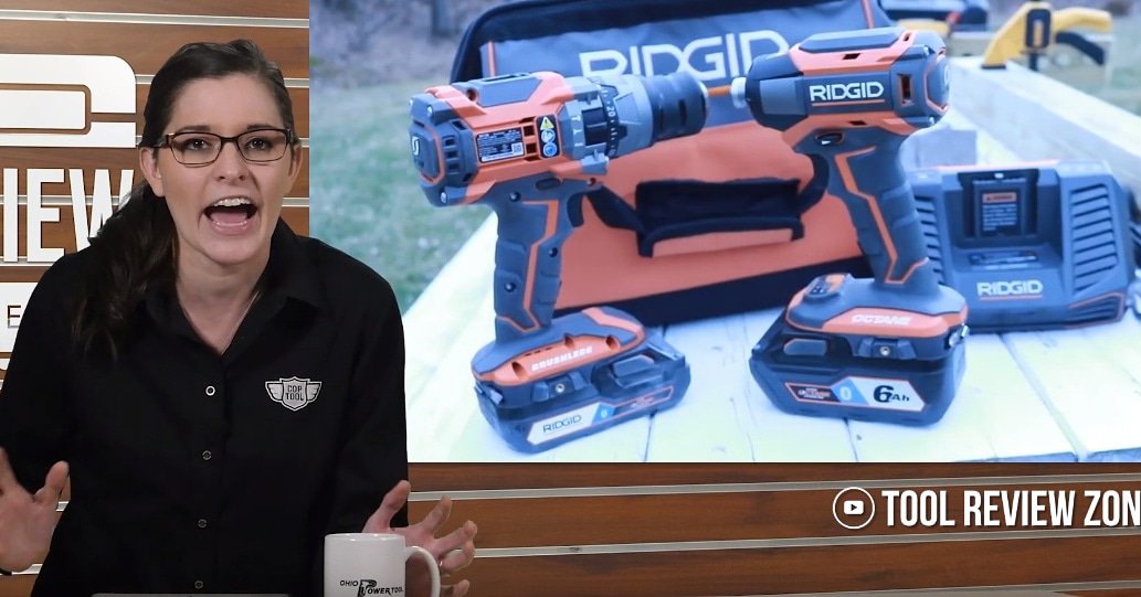 Toolreview4452's tweet photo. Shout out to @coptool for adding TRZ to the show for the @ridgidpowertools review.  That being said, Sarah was really mad at me. If you want to see why, check out their newest video on YouTube!

#sorrysarah #coptool #homedepot #RIDGID #ridgidtools #teamridgid #ridgidoctane #tools https://t.co/ZAM9z7aMgV