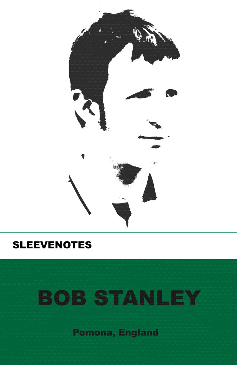 In this book, St Etienne's Bob Stanley writes about the influences and impulses behind his own songwriting. Published May 2019 but advance copies available from Pomona's online store: tinyurl.com/yy3t5gyq