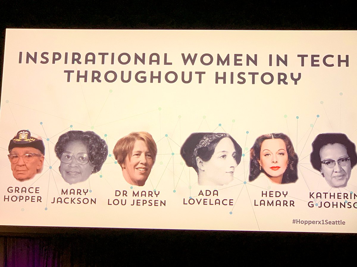 Awesome to be in a room of 1500 women (and allies)!!
#HopperX1Seattle
#ChangeTheRatio