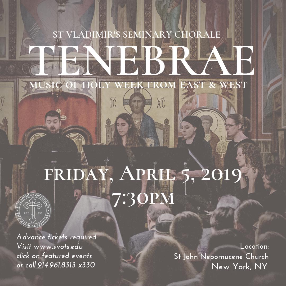 stvlads's tweet photo. Itโs New Yorkโs turn to experience Tenebrae: Music of Holy Week from East & West.โ
Save the date: Friday, April 5, 2019โ
Learn more: https://t.co/QExdv54ouO
#spirituality #lent #sacredmusic
#choralmusic #concert #svots
#tenebrae #sacredarts #music https://t.co/7xKXXYpPL6