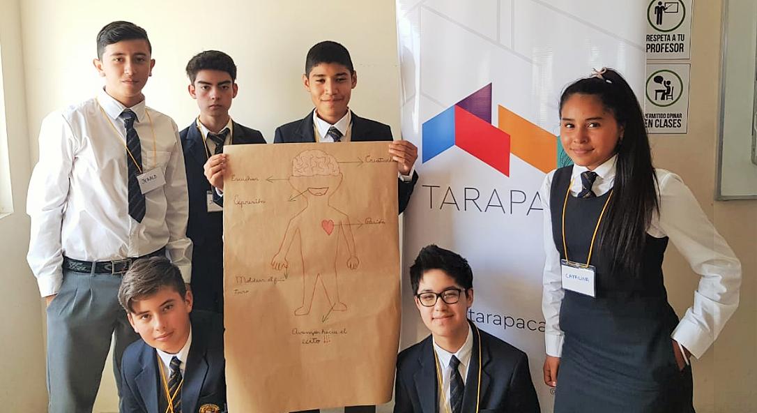 TarapacaLabs's tweet photo. 1er Ciclo de Torneos de Innovación Escolar. Esta semana estuvimos en #AltoHospicio con talleres en el Liceo Bicentenario S.S. Juan Pablo II, Liceo Bicentenario Metodista Williams Tylor y Colegio Católico Nazaret.  Felicitamos a esta nueva generación de Tarapacá Labs School https://t.co/gvWmW03UIw