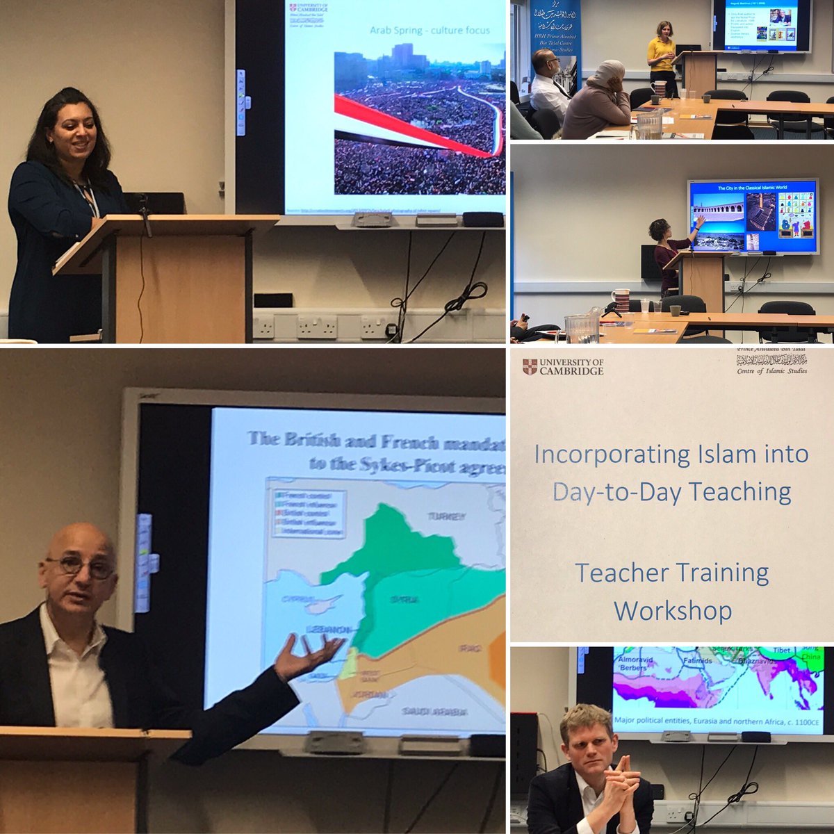PersePER's tweet photo. Enriching the curriculum: learning about incorporating Islam into teaching @CamUni_CIS... a feast for the mind and the lunch was amazing too!! https://t.co/3WvN9CcURz