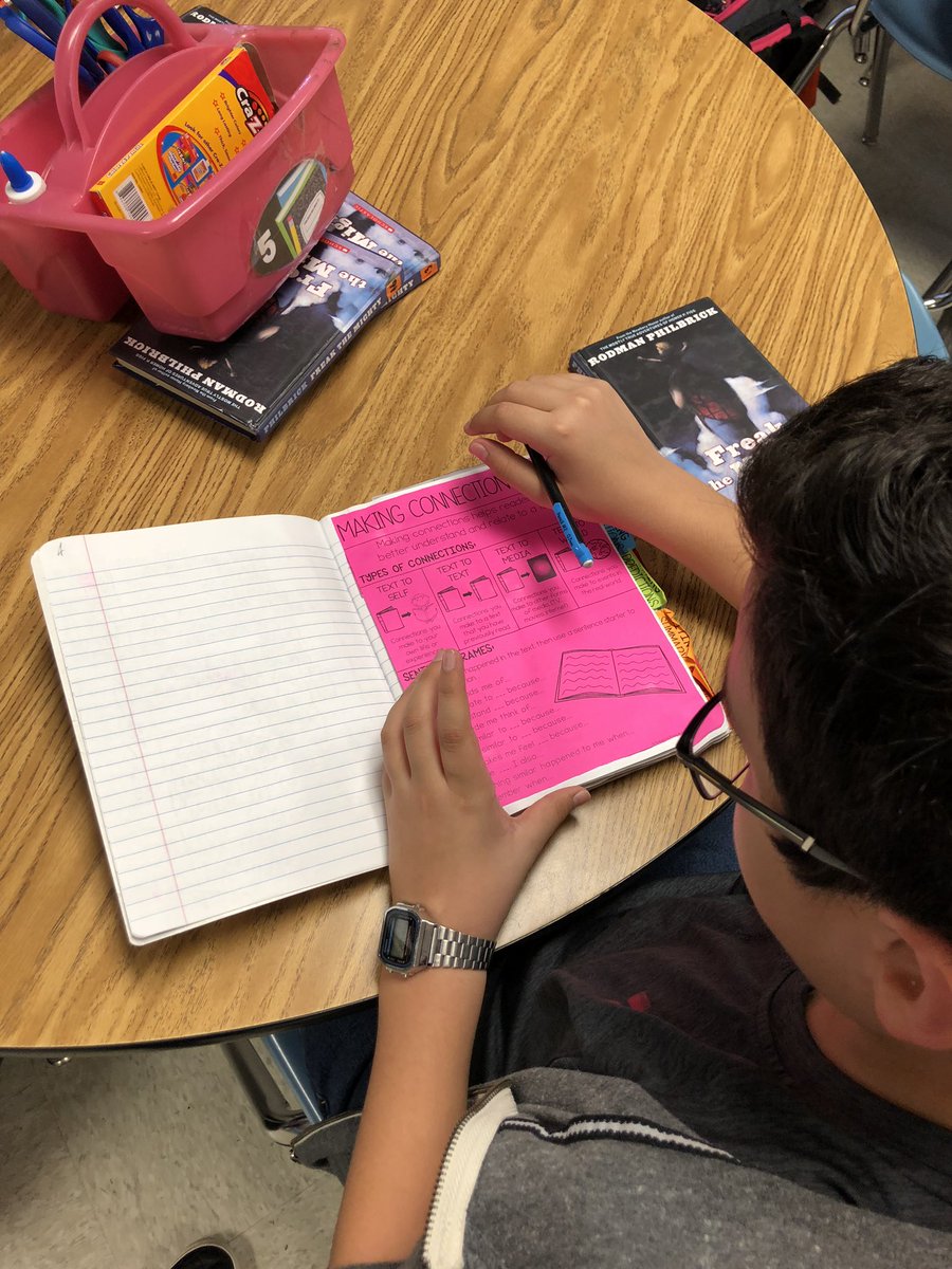 Using “Brain in the Game” to introduce our new novel and work on reading responses.  Analyze, identify and predict...#gobeyondLampasas #BeTheOneLMS <a href="/LampasasMS/">Lampasas MS</a>