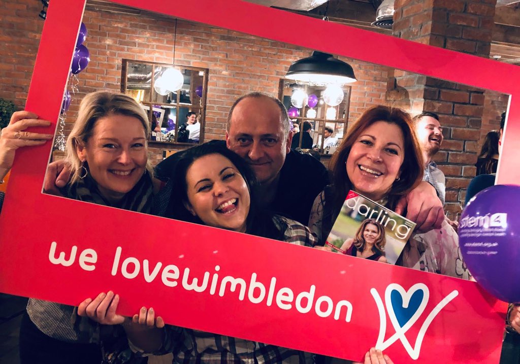 darlingmagazine's tweet photo. Fun night on the @lovewimbledon #triviatrail for @stem4org charity. Well done winners @DatixUK and @SewWhite runners up. We came a respectable 5th out of 14 teams! https://t.co/ShxM27tMuq