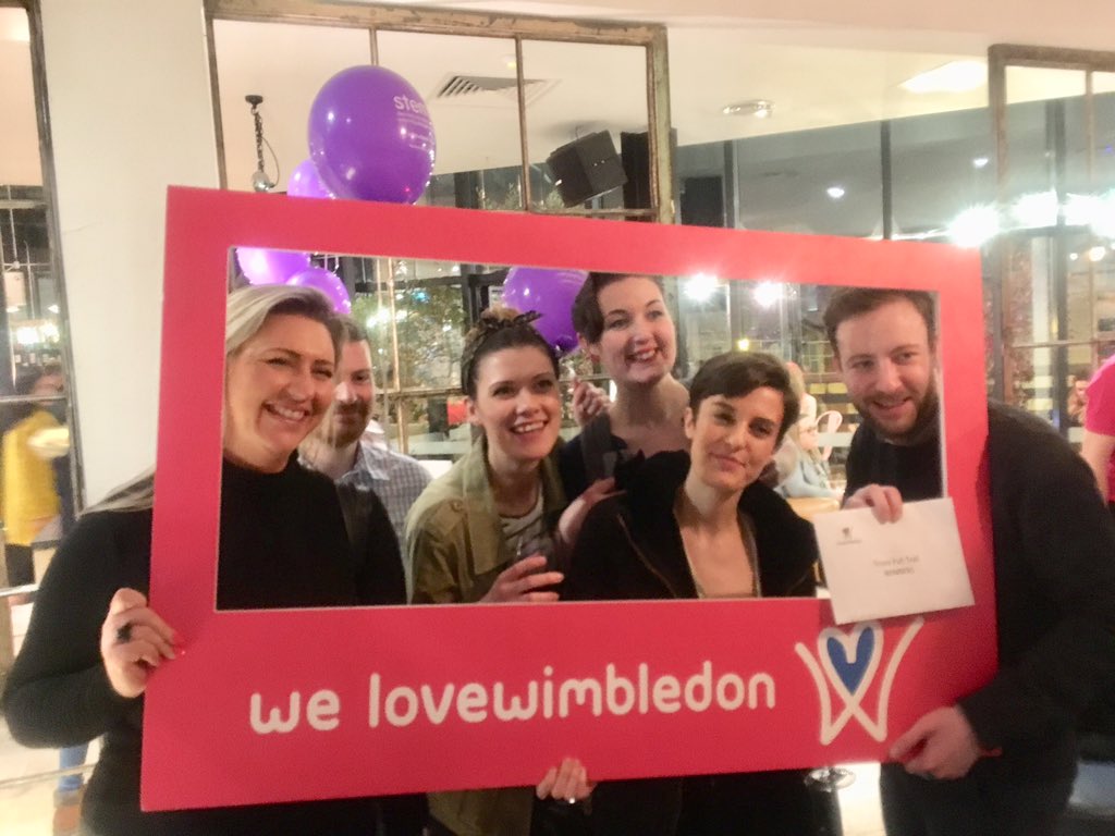 darlingmagazine's tweet photo. Fun night on the @lovewimbledon #triviatrail for @stem4org charity. Well done winners @DatixUK and @SewWhite runners up. We came a respectable 5th out of 14 teams! https://t.co/ShxM27tMuq