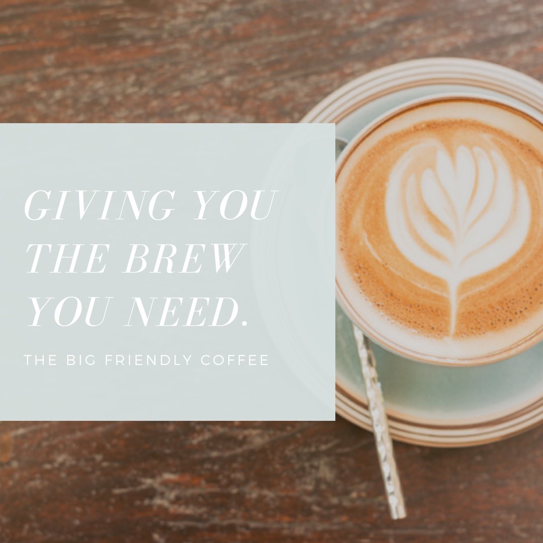 TheBFCBarking's tweet photo. We love our blend and we know you do too ✨😋✨ #thebigfriendlycoffee #coffee #coffeelovers #coffeeart #barkingpark #londoncoffeeshops https://t.co/pV7AqQILro