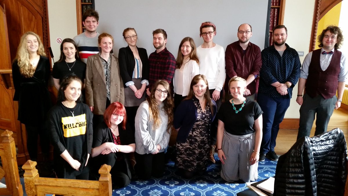 IrishEcocritic's tweet photo. Look at these brilliant and beautiful MA students! Congratulations on a superb job today! #Textualities19 https://t.co/vkMFyvk3cX https://t.co/UL3ow1TOkN