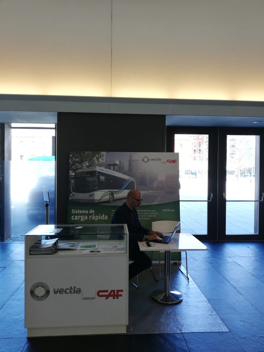 VectiaMobility's tweet photo. Si te pasas entre hoy y mañana por el Palacio de Congresos de Baluarte, en Pamplona, puedes visitar nuestro stand en el marco de #NAVEACdays https://t.co/WUWsELmtlj