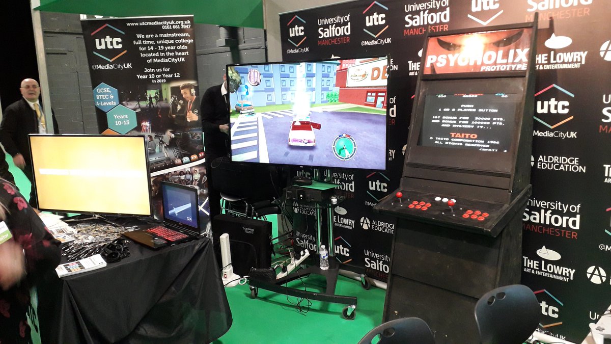 Mad couple of days showing off the college at event city this week. It was constantly rammed! 

Shattered and a bit sore throaty now. If it gets us some good students, it'll have been worth it.

<a href="/UTCMediaCityUK/">Aldridge UTC @MediaCity</a>