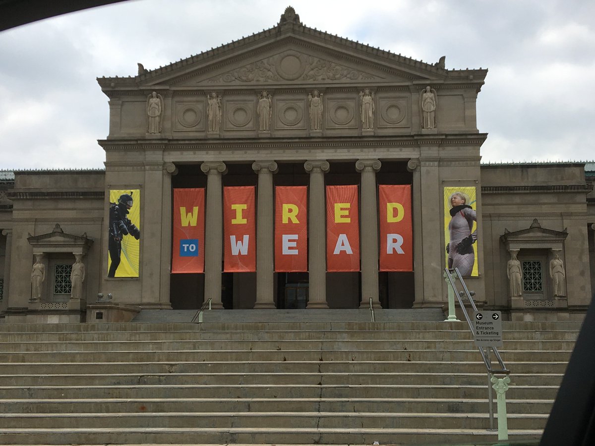 danlathitham's tweet photo. Got to see a preview of how digital technology merges with the body to enhance our lives. Things that make us healthier, stronger and safer. More than smartwatches. Backpacks with games. Smart tattoos. And much more. Check out #WiredToWear @msichicago https://t.co/jVnVlRXtsI