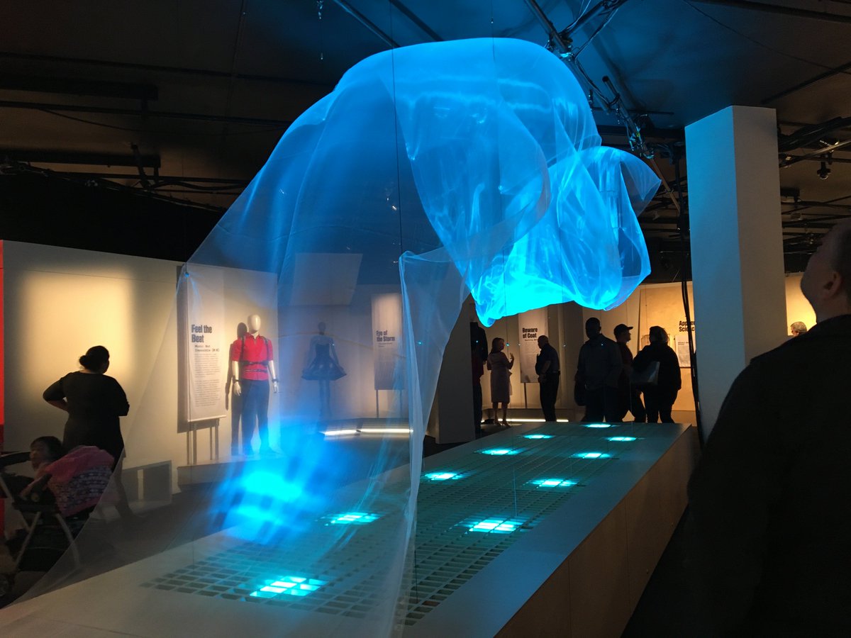 danlathitham's tweet photo. Got to see a preview of how digital technology merges with the body to enhance our lives. Things that make us healthier, stronger and safer. More than smartwatches. Backpacks with games. Smart tattoos. And much more. Check out #WiredToWear @msichicago https://t.co/jVnVlRXtsI