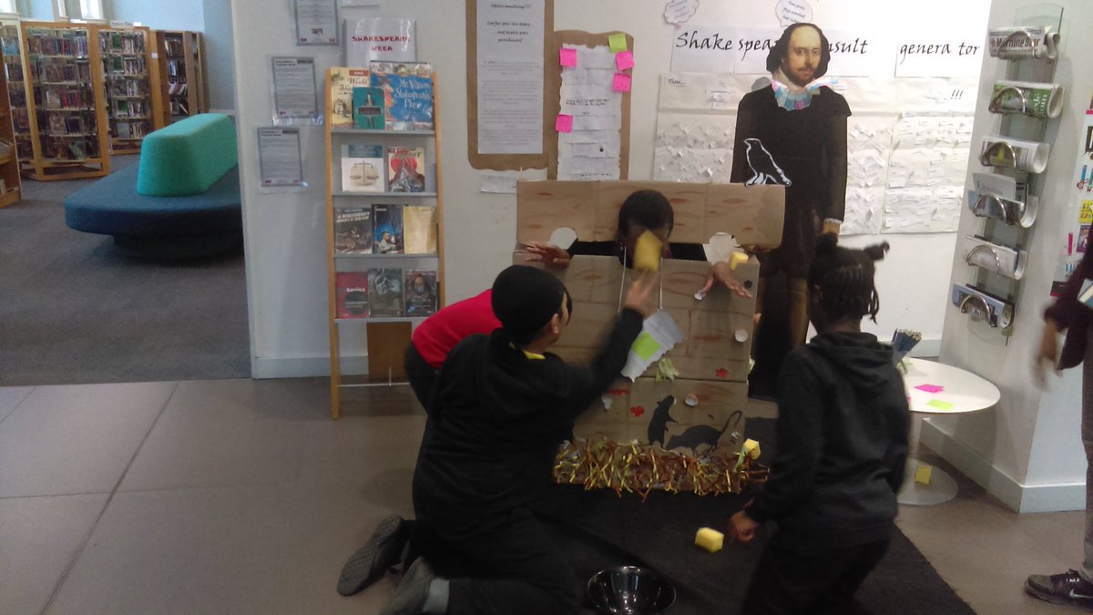 hackneylibs's tweet image. Clapton Library will punish you Shakespearean style with our Painful Pillory! Come and confess your sins, crimes, and moral transgressions and be publicly pelted. Until tomorrow. #Shakespeareweek #ClaptonLibrary
