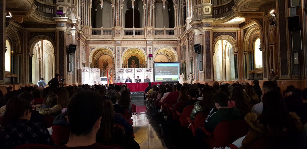 GVAturisme's tweet photo. Experts internacionals debateixen sobre l'intercanvi de cultures entre Orient i Occident vinculades a la #RutaDeLaSeda en la conferència #XVMultaqa a València
Hui se n'ha fet l'apertura 👉📃 https://t.co/blRGqNRdVD
Consulta el programa 👉 https://t.co/P4uO9oaldy https://t.co/FH4ekGlKJ9