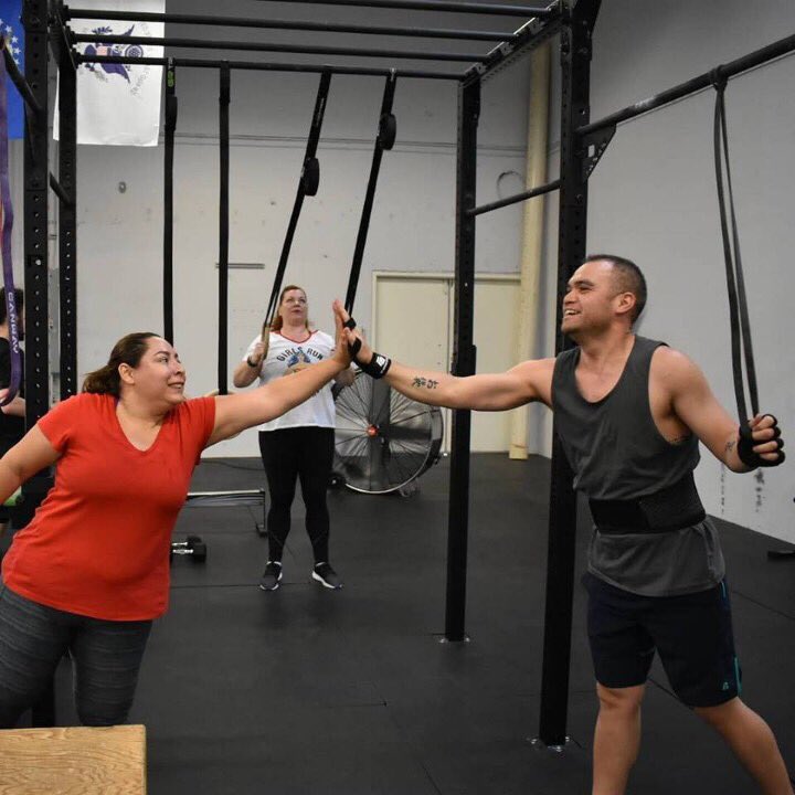 dkruwellness's tweet photo. We made it! #FreeFriendFriday is finally here! Not a member yet, bring a friend and you both are free!! Already part of our #Kru, bring a friend & your friend is #FREE!! Never know, you might need a #Workoutbuddy for todayβs #WOD! #CrossFit #LasVegasLGBTQ #VegasBorn #Wellness https://t.co/LeCLadwzZE
