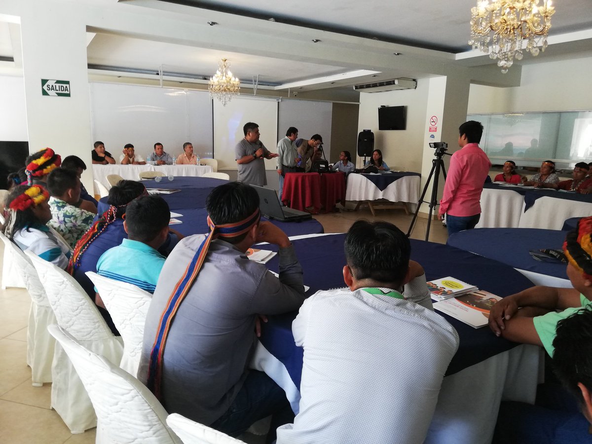 4cuencas's tweet photo. #Urgent Representatives of the majority of communities affected by oil block 192 in Peru are holding a preparatory meeting for the #PriorConsultation process, but @MemPeru has already signed a plan with other communities, which comes in as bad faith @vtcorpuz2006 https://t.co/Q4ya6vhPle