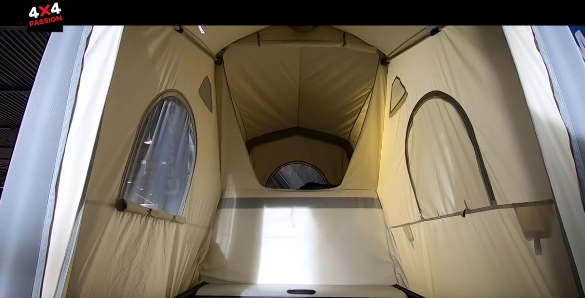 matschundpiste's tweet photo. CMT 2019 - Dachzelte von Gentle Tent für Pick-ups - 4x4 Passion #126A // Das ganzjährig einsetzbare Gentle Tent Luftzelt, vorgestellt auf der CMT in Stuttgart, für Double-Cab Pick-ups. https://t.co/3nkFlx7DRd https://t.co/nlu84v5zSj