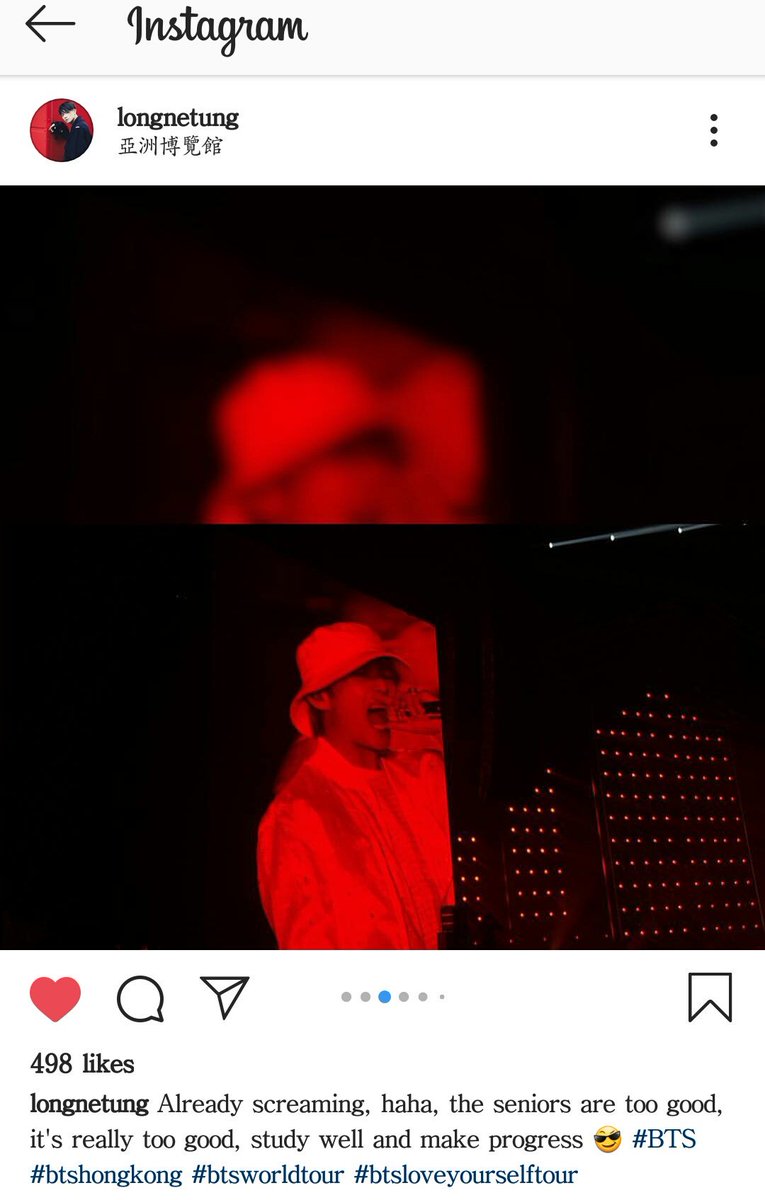 29. Chinese idol Deng Langyi was present at BTS Hong Kong LY concert and he is a huge Taehyung fan!! He was seen with  #BTSV photos and a wrist banner and also posted tae's concert pics on his insta acc. So cute <33  #뷔    @BTS_twt