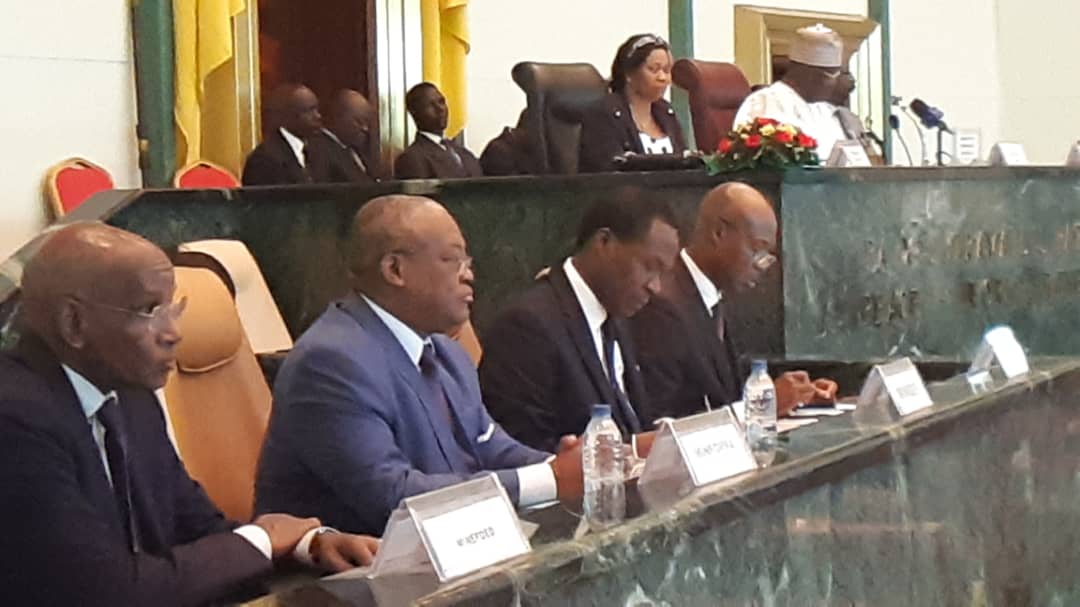 CRTV_web's tweet photo. #NationalAssembly #MarchSession #Cameroon
Ministers present at the National Assembly for Oral question session https://t.co/jQR6c12yQR