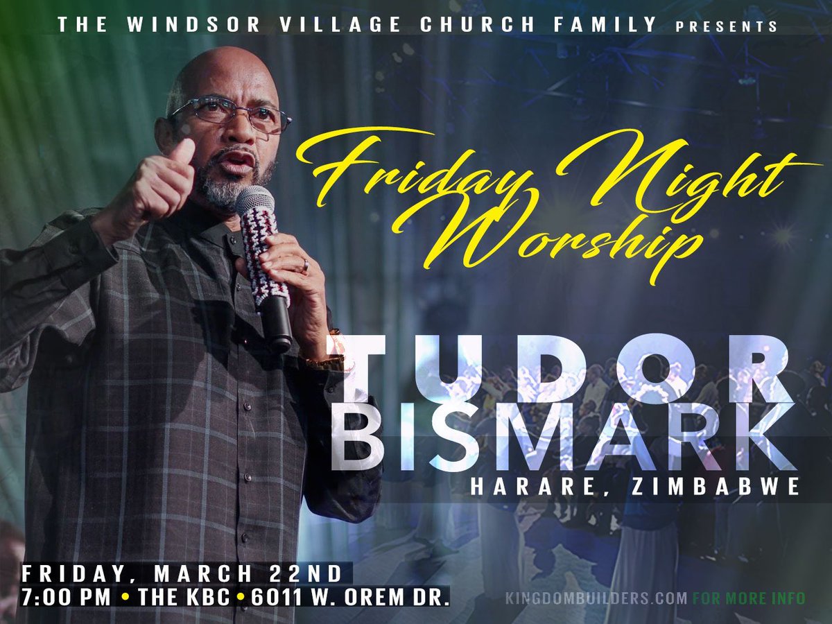 You do not want to miss this dynamic and powerful Man of God!  Join us tonight at 7PM at <a href="/TheKBCHouston/">The KBC</a>.   See you there!  Shalom.