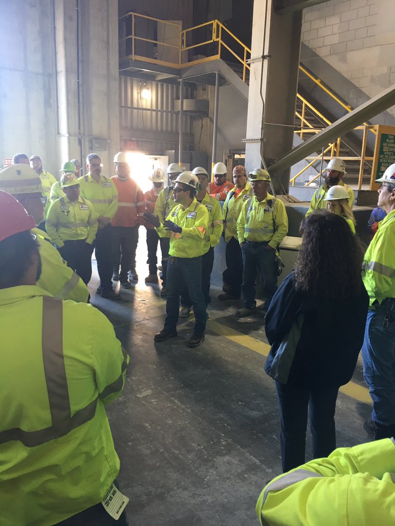 Staying focused on Safety with a Stand Down at Brooksville Cement