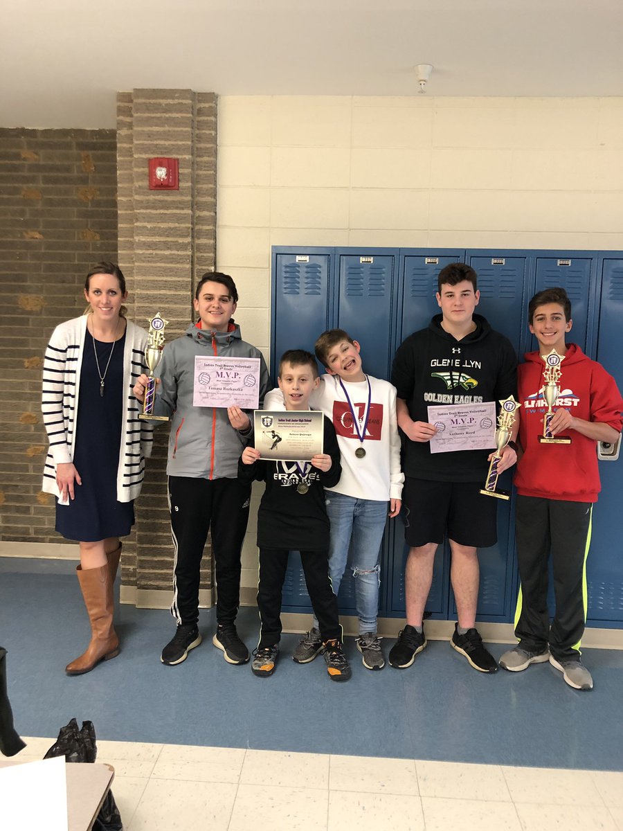 And that’s a wrap! Congrats to our 7th and 8th grade volleyball winners for the 2019 season! Best of luck to our 8th graders as <a href="/ATHSathletics/">ATHS Athletics</a>  members next year.  We missed @ITsPE_notgym for our fun filled ending too, but glad for his support! #asd4all #itbebrave