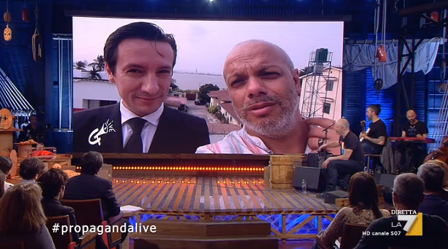welikeduel's tweet photo. A casa di Luca Attanasio, ambasciatore italiano in Congo. "Gli Italiani che sono arrivati in Congo erano alla ricerca di un futuro economico migliore, soprattutto dopo la seconda guerra mondiale."

#propagandalive https://t.co/Vj521R7R1m