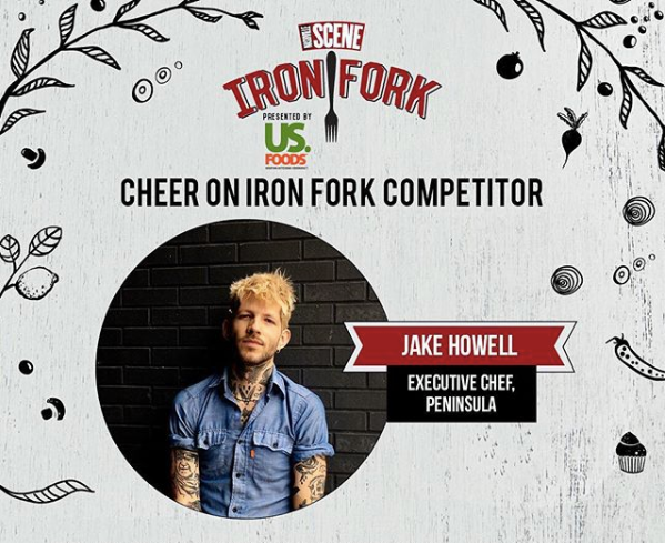 WorldFoodChamp's tweet photo. Congratulations to @NashvilleScene's Iron Fork winner –– Chef Jake Howell of Peninsula Nashville!!

Chef's dish "Agave Beef Tenderloin with Strawberry Reduction" earned him a #WFC2019 Golden Ticket!

#FoodSport #FoodChamps #IronFork #NashvilleScene #WFCQualifier https://t.co/EXH0bOt34E
