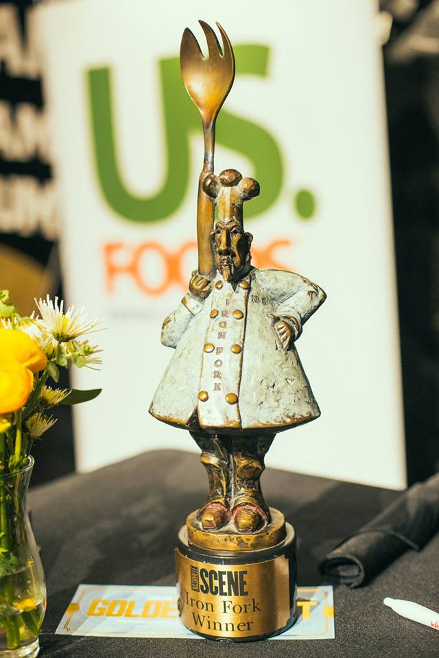 WorldFoodChamp's tweet photo. Congratulations to @NashvilleScene's Iron Fork winner –– Chef Jake Howell of Peninsula Nashville!!

Chef's dish "Agave Beef Tenderloin with Strawberry Reduction" earned him a #WFC2019 Golden Ticket!

#FoodSport #FoodChamps #IronFork #NashvilleScene #WFCQualifier https://t.co/EXH0bOt34E