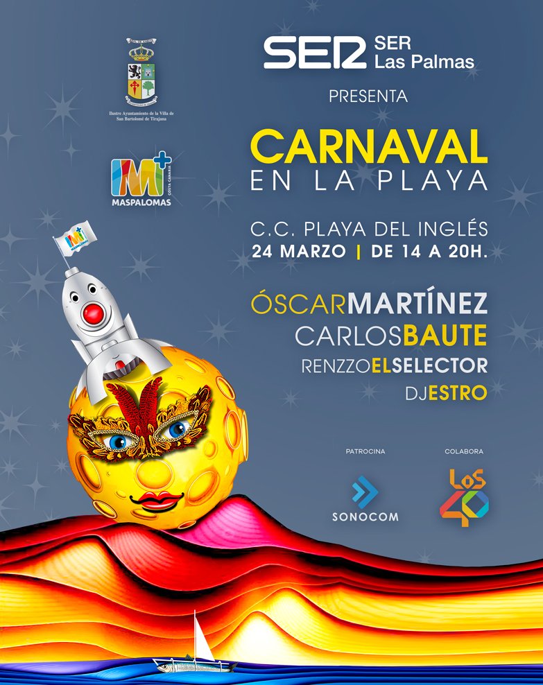 carnavalmaspa's tweet photo. ¿Y tú ya estás preparado para el fin de semana grande de #Maspamoon? Arrancamos motores!! Gran Cabalgata mañana, desde las 17.00h. #carnavalmaspamoon #grancabalgata #carnavalenlaplaya  #Maspalomas @oscarmartinezdj @carlosbaute  @RenzzoMedina  @DjEstroPromo https://t.co/LvrBJoD2D8