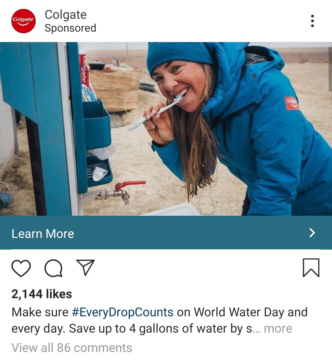 RedditCFB's tweet photo. You make two tweets about Colgate and Instagram immediately starts giving you targeted ads. #MarchMadnessProblems https://t.co/CsKR1e0GHl