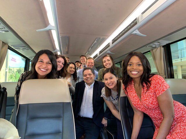 JesuitEduTours's tweet photo. Deep in the heart of Texas, the #TXJET wrapped up earlier today and sent us the #jetbussslfie to prove it! Special thanks to @LUCadmission for coordinating! https://t.co/LFlj9PwbXw