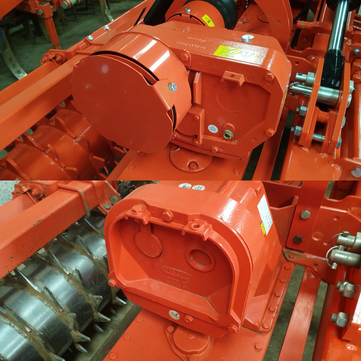 sunkfarmer's tweet photo. Gearboxes are massive on these @MaschioUk #toro #powerharrows air cooled too #fansfitted https://t.co/TC7WaqCZgi