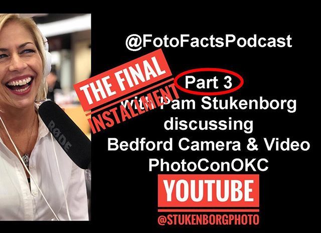 StukenborgPhoto's tweet photo. Part 3 @fotofactspodcast Final Installment about next week’s #PhotoCon2019
•
•
#okcevents 
#aloftokc 
#bedfordcameraandvideo 
#headshottownhall
#selfhelpforphotographers
#fotofactspodcast 
#oneweekaway https://t.co/lqWq3IjvNn https://t.co/Vh74V0VAtZ