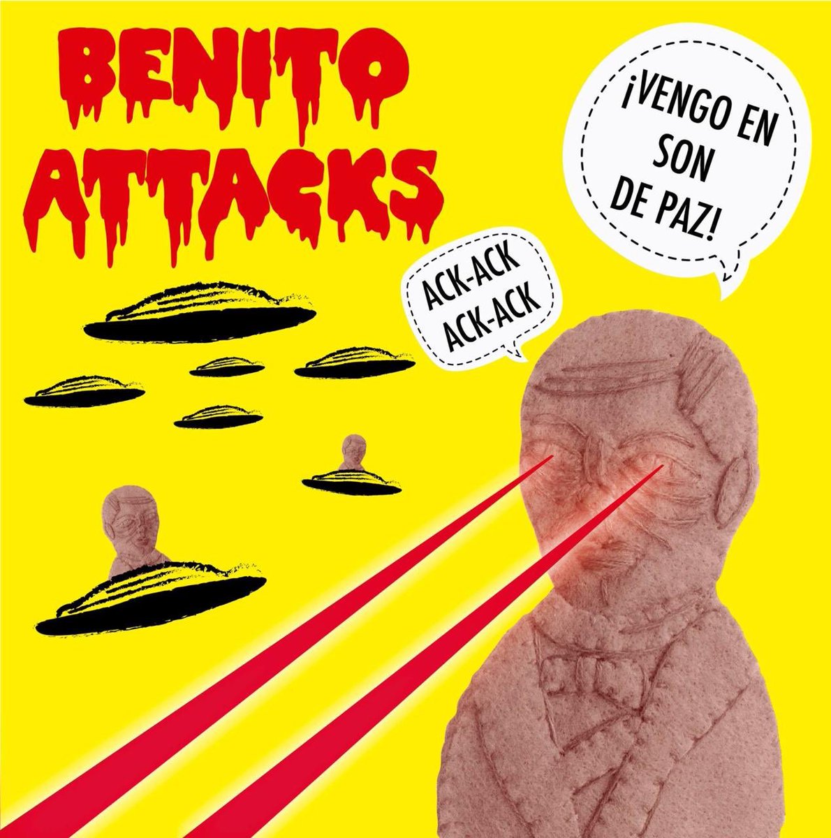 Benito Juárez en mood alienígena by <a href="/beregrimm/">Berenice Grimm</a> 🙊😍😂😂😂