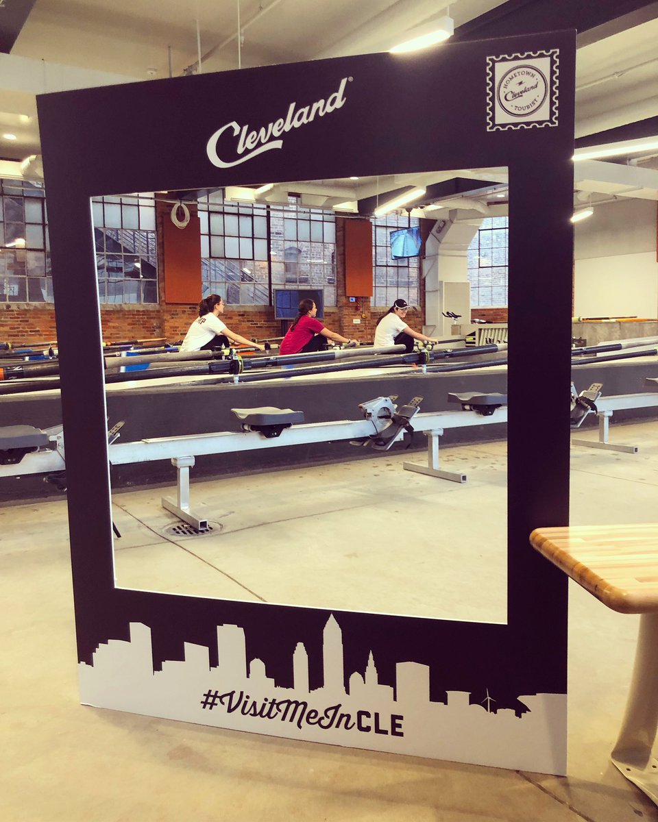 Foundry216's tweet photo. Excited for this weekend’s @thisiscle Be A Tourist In Your Hometown events! Cleveland, come #VisitMeInCLE and check out our team @FoundryJuniors on the West Side in the Flats on Columbus Road! 🚣🏼♀️ •
•
•
#foundryjuniors #FoundryBoathouse #thisiscle #rowCLE #FoundryRowing https://t.co/pxtgU5Qgq8