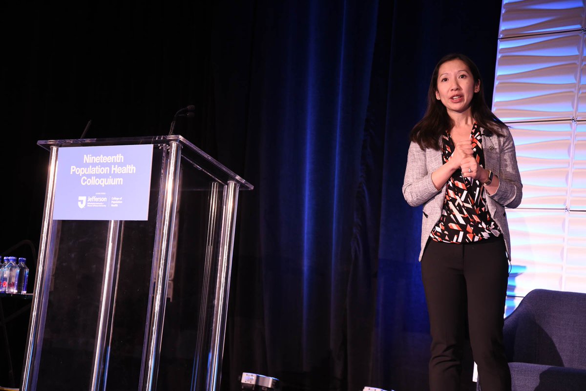 JeffersonUniv's tweet photo. ICYMI: This year's @pophealthconf featured a wide array of professionals across industries to discuss #PopHealth. Speakers included @PPFA president, @DrLeanaWen & TV journalist, @meredithvieira and husband, @RMCJourneyMan. Get the full recap, here: https://t.co/53P1Jb3YKL. https://t.co/FdmfChYn27