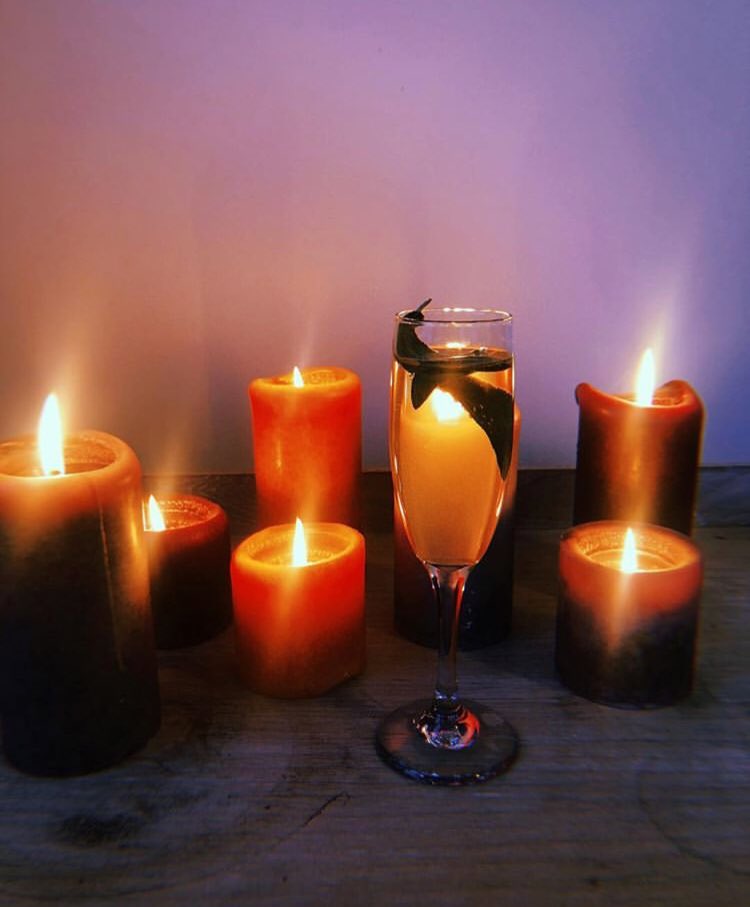 🎶 It's yo birthday, so I know you want to ride out 🎶... with our signature cocktail, Birthday Sex. #Recipe: 3 parts Champagne, 2 parts Apricot brandy, 1 part Elderflower, Garnish with sage