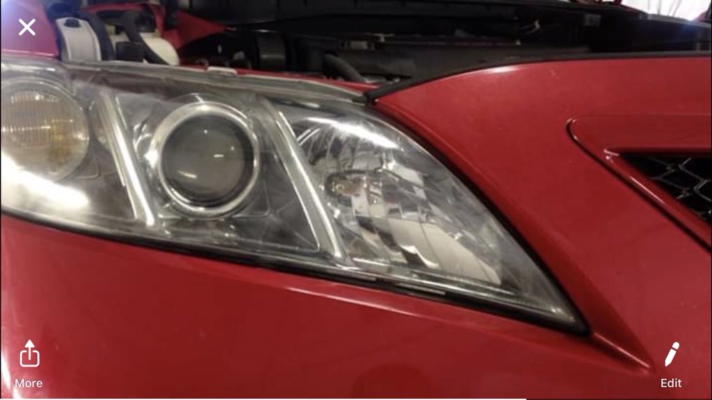 Calls us on our HeadLight Restoration at 217-855-5568