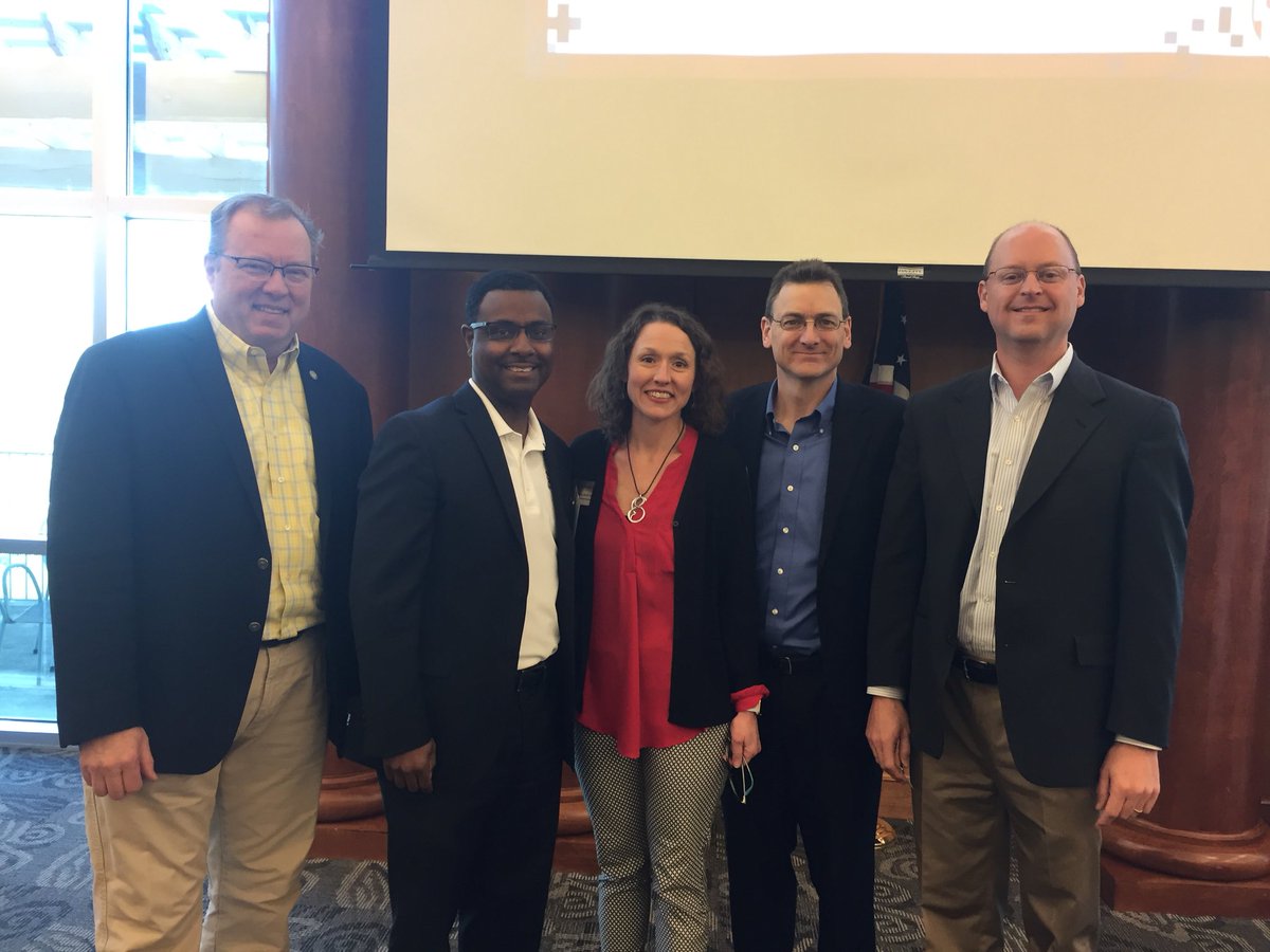 The Philanthropy and Development contingent at the <a href="/LaGrangeCollege/">LaGrange  College</a> Advancement Roundtable.