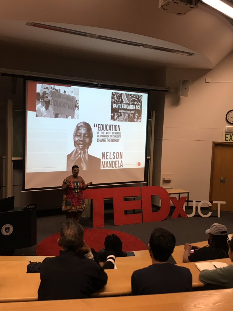 UYBasoodelsing's tweet photo. The #masterclasstalk was a success with many ideas that were definitely worth sharing. The theme of this year is ‘we need to talk’ and our speakers showed us a glimpse of their paths to success. #tedxucttalk2019 https://t.co/EN4R5VwsWc