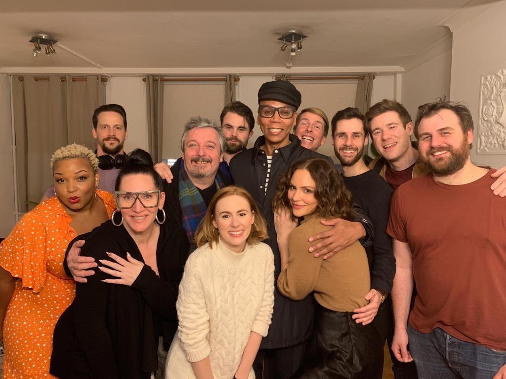 WaitressUK's tweet photo. No pie, no shade down at the diner this evening with @RuPaul and @michellevisage shantè you stay 💅🏻 https://t.co/1DGd5Lh4Xc
