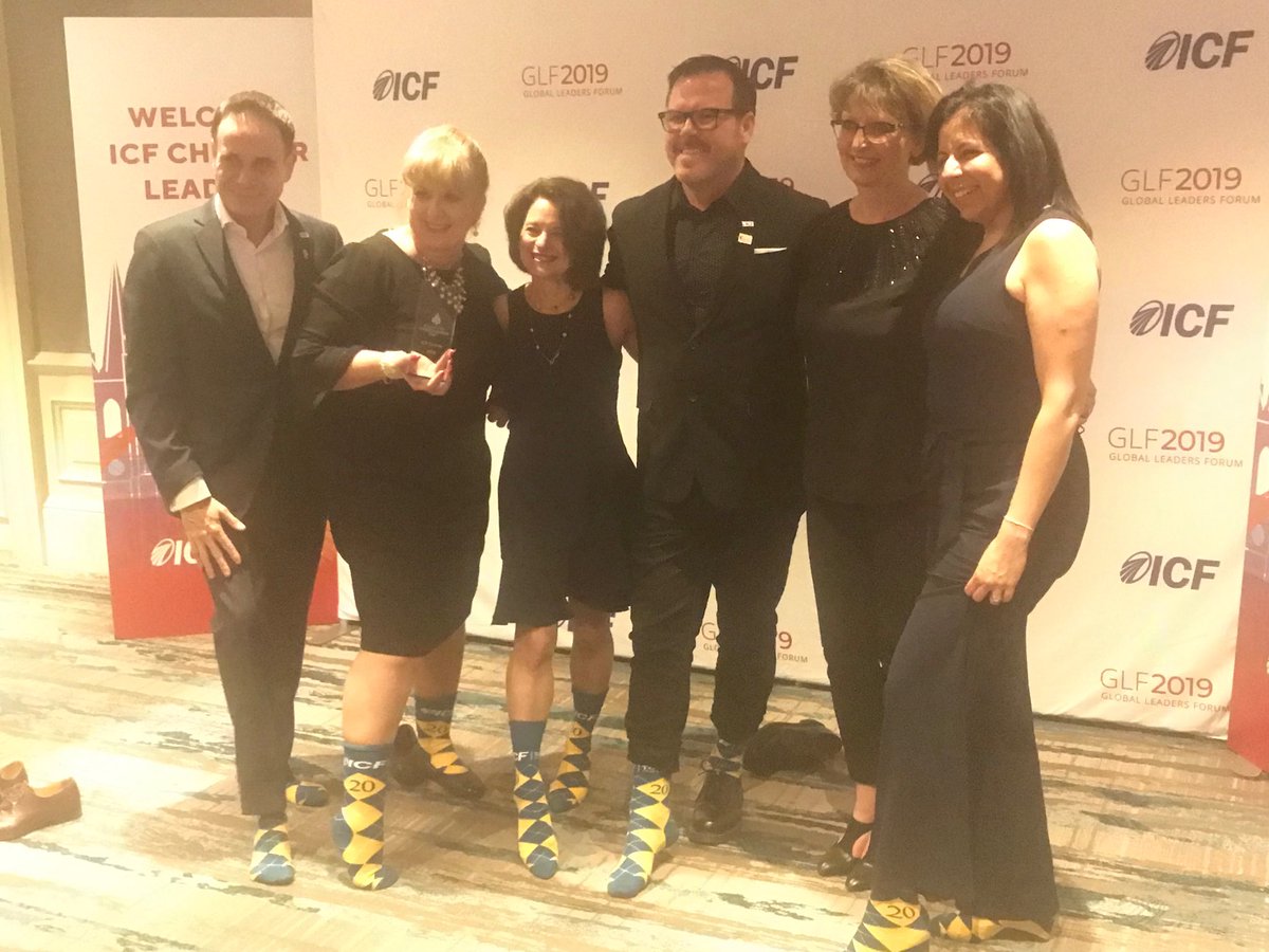 drnancce's tweet photo. ICF Toronto 20th Anniversary Socks big hit at  ICF GLF 2019 #icfproud  ⁦@ICFToronto⁩ https://t.co/DzSnkH9BqP