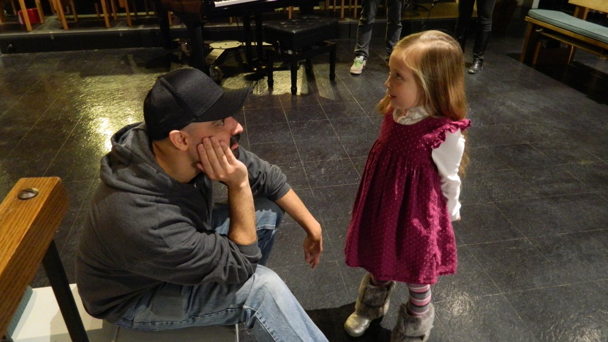 A captured moment of our director for "Every Moment" and our young star talking about the scene their about to shoot. Catch the #film this weekend <a href="/WildwoodFilmFes/">WildwoodFilmFestival</a>. Starring Saskia Den Boon &amp; Jim Stauffer. #FilmFestival #shortfilm