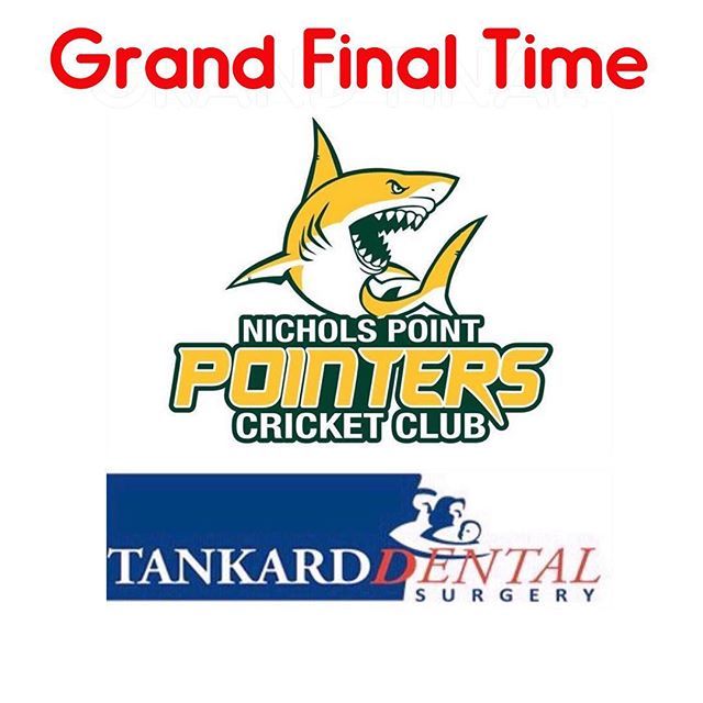 NicholsPointCC's tweet photo. GRAND FINAL TIME POINTERS

Good luck to our Nichols Point Cricket Club 3rd Division side who today and tomorrow compete in the Grand Final.

Have a great game men!

#pointerspride #pointersfamily #webleedgreenandgold https://t.co/MO9xlxTLAS https://t.co/eEoVWVtFhW