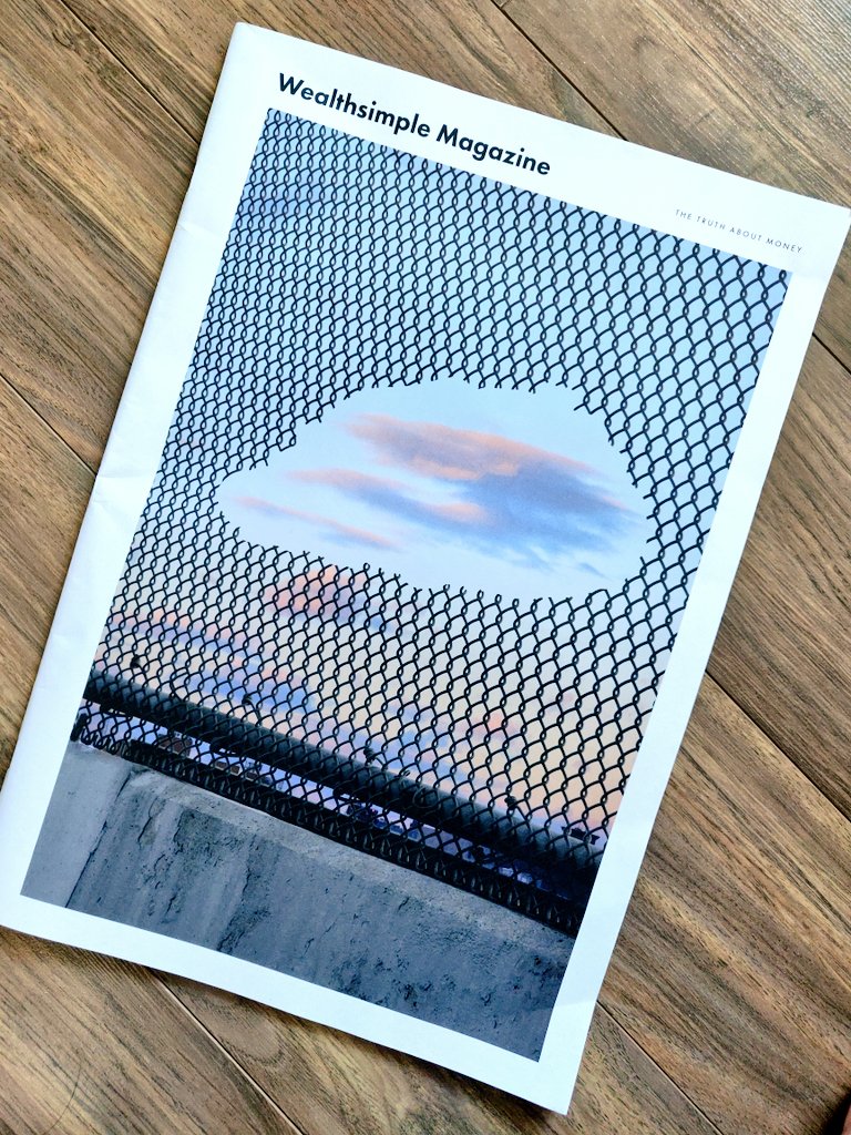 Huzzah new reading material from <a href="/Wealthsimple/">Wealthsimple</a> came in the mail today!