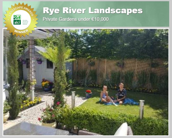 The winner of the #ALCIAWARDS for a private garden under €10,000 is Rye River Landscapes.

Congratulations to all nominated. See the full list of winners online. alci.ie/awards/
