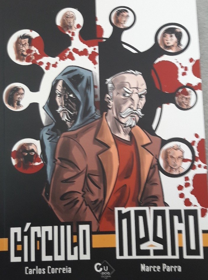 carloscorreia's tweet photo. Me acaba de llegar #CirculoNegro, con @MarceParraGamer , editado por Editorial Cuocio.

A la venta la semana que viene, y en el stand de Cuocio en el Saló de Barcelona... https://t.co/lQP3PL7reQ