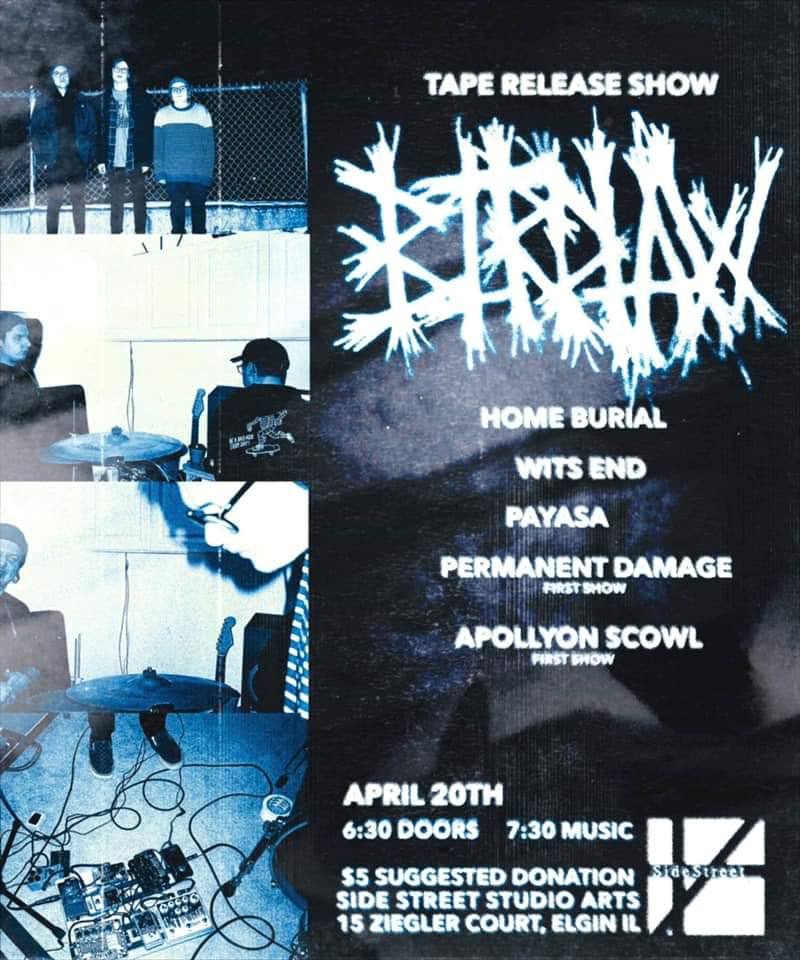 WitsEndWI's tweet photo. Just announced in Elgin, IL. 
Bird Law tape release. 4/20 
#cashdaddy69blaze #smokeweedeveryday 
#stonerlyfe https://t.co/jFd3C9hJTd