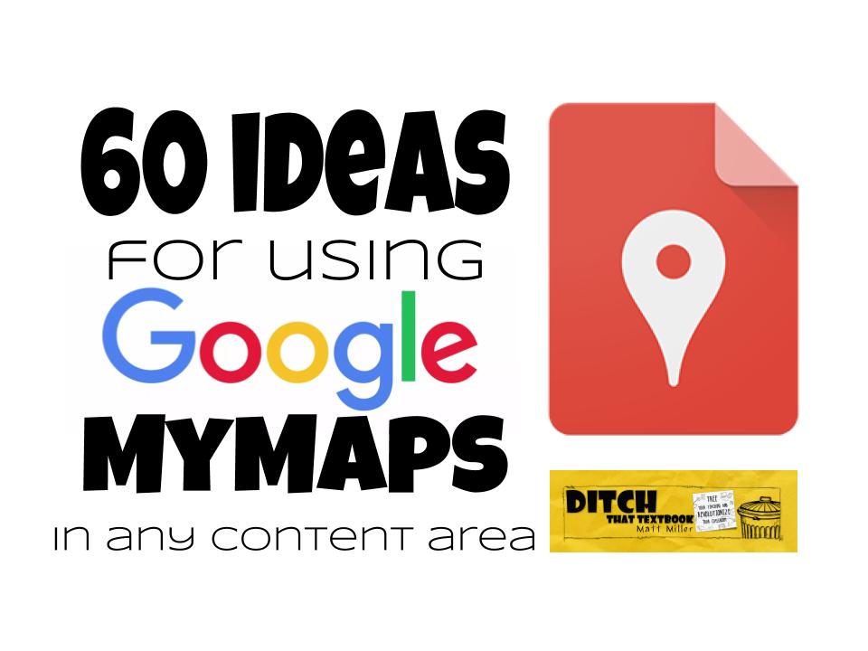 DitchThatTxtbk's tweet photo. 💥 60 (yes 60!) ideas for using Google MyMaps 🗺 in any content area
Amazing recommendations curated from last night's #Ditchbook chat 💬 hosted by @craigklement
📌Includes a link to a @pinterest page full of links to resources shared
https://t.co/LUEA0j8R1Y @jmattmiller https://t.co/C2nsAFDrRD