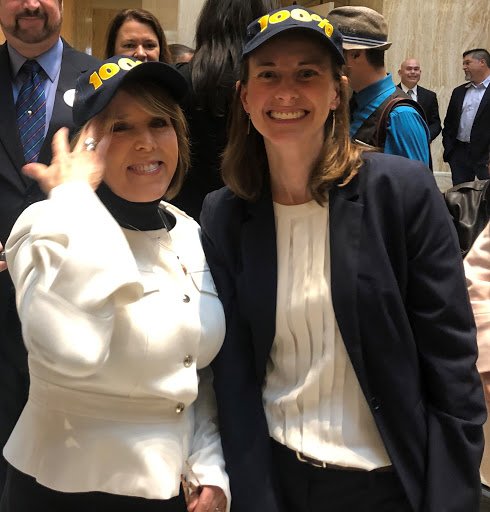 TPINNetwork's tweet photo. #BREAKING: N.M. @GovMLG (pictured here w/ @sandersmoore4) just signed the #EnergyTransitionAct:
50% renewable electricity by 2030.
80% by 2040.
π―% carbon-free electricity by 2045.
Congrats N.M. on becoming the 3rd state to #Go100Percent #CleanEnergy! #SB489 #ETA https://t.co/uzo4udDfjV